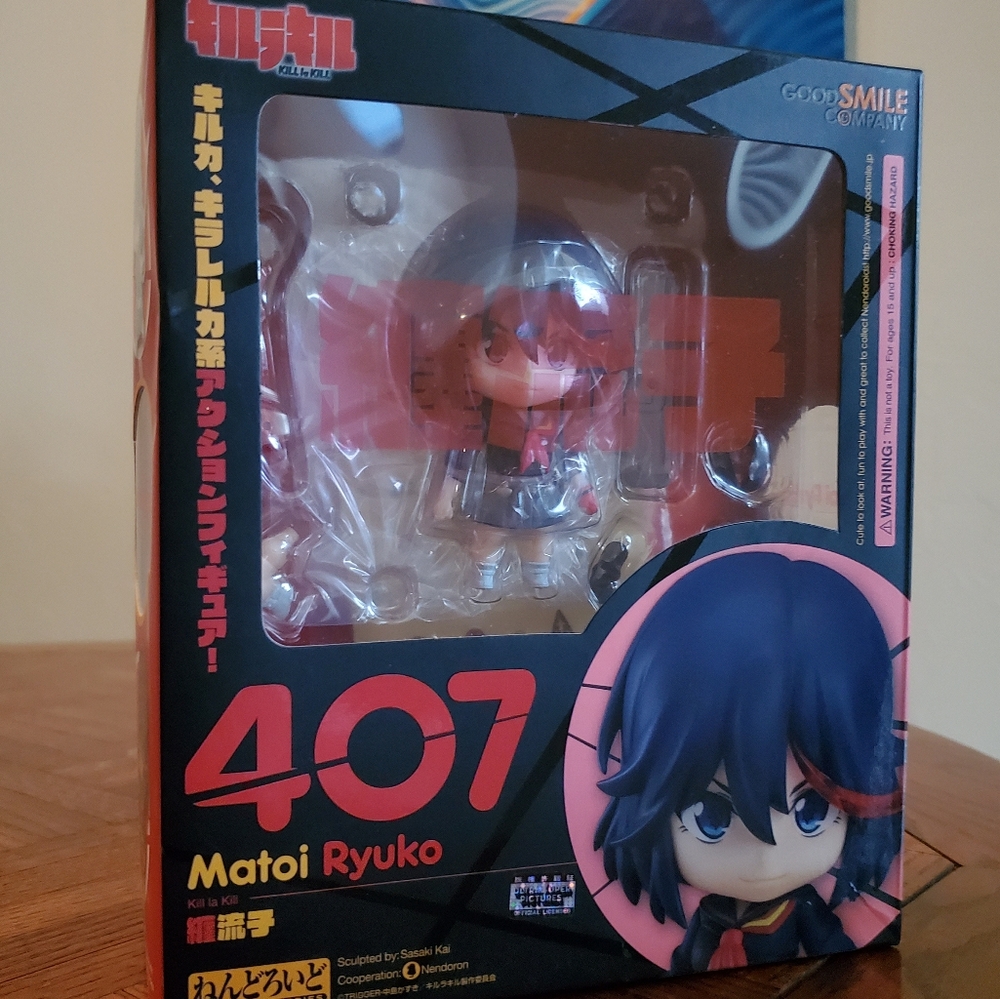 Nendoroid Action Figure 407 Matoi Ryuko from Kill La Kill (New in Box!)